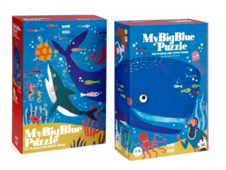 Puzle 36 piezas Ballena Azul