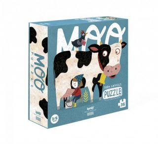 Puzle de 36 piezas Vaquita Moo
