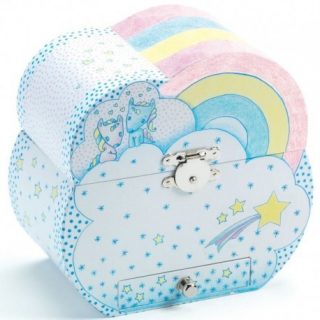 Caja de música Sueño de unicornios