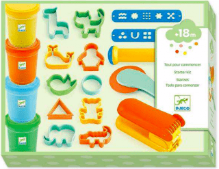 Set para modelar con plastilina blanda "Todo para comenzar" Djeco