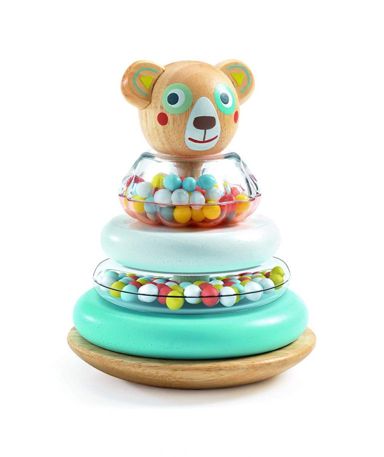 Juego de apilar aros BabyStacki de Djeco