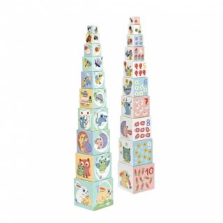 Cubos para apilar Baby Bloki de Djeco
