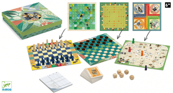 Set de juegos clásicos de Djeco - Imagen 2