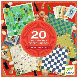 Set de juegos clásicos de Djeco
