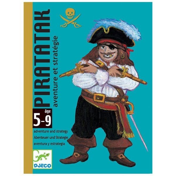 Juego de cartas Piratatak de Djeco