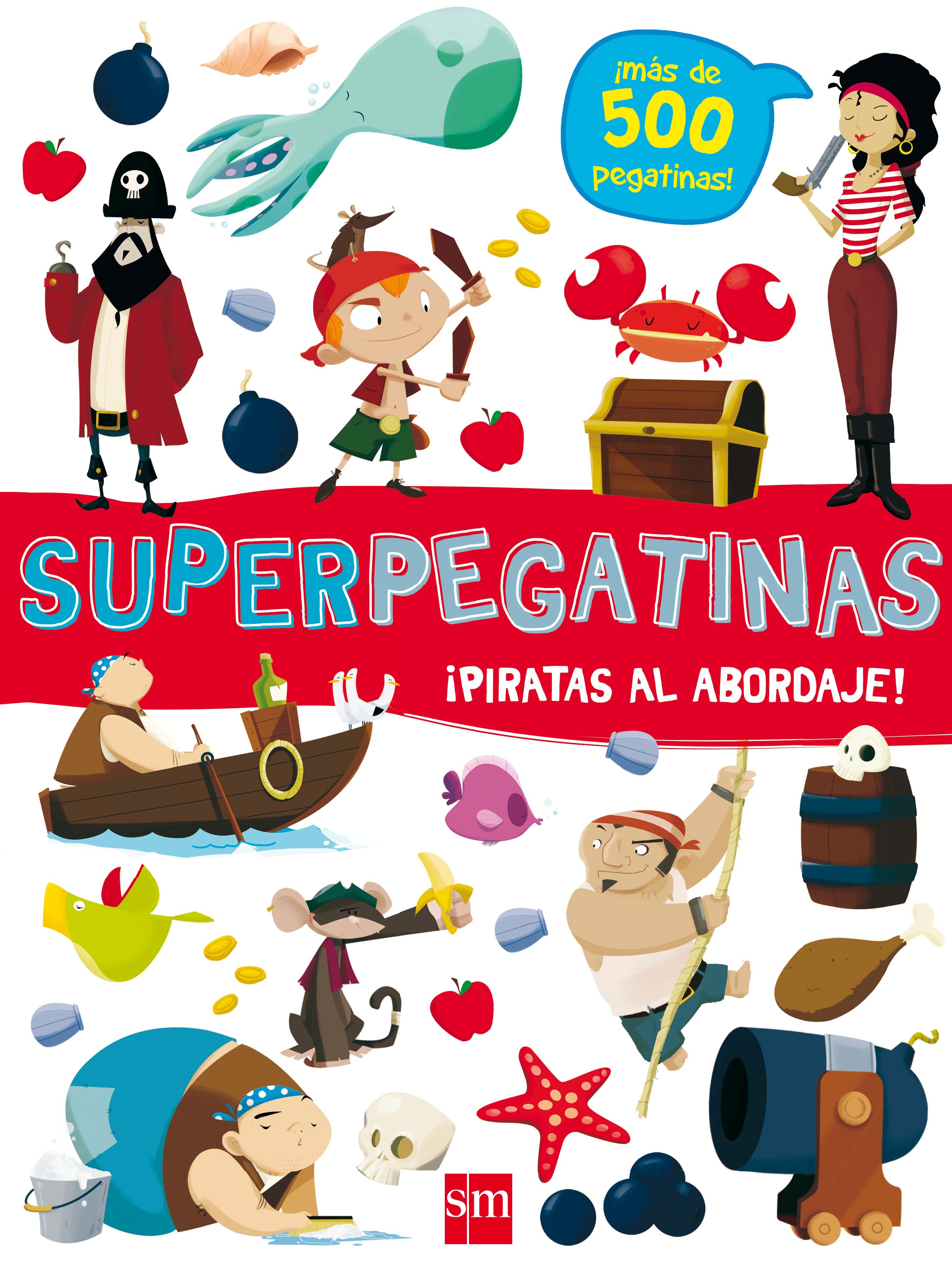 Superpegatinas¡ piratas al abordaje!