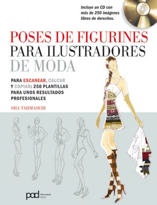 Poses de figurines para ilustradores de moda