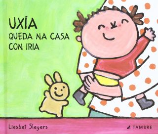 Uxia na casa con Iria