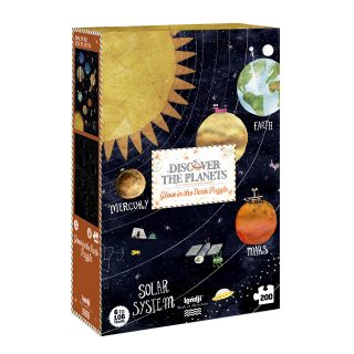 Puzle 200 piezas Descubriendo los planetas