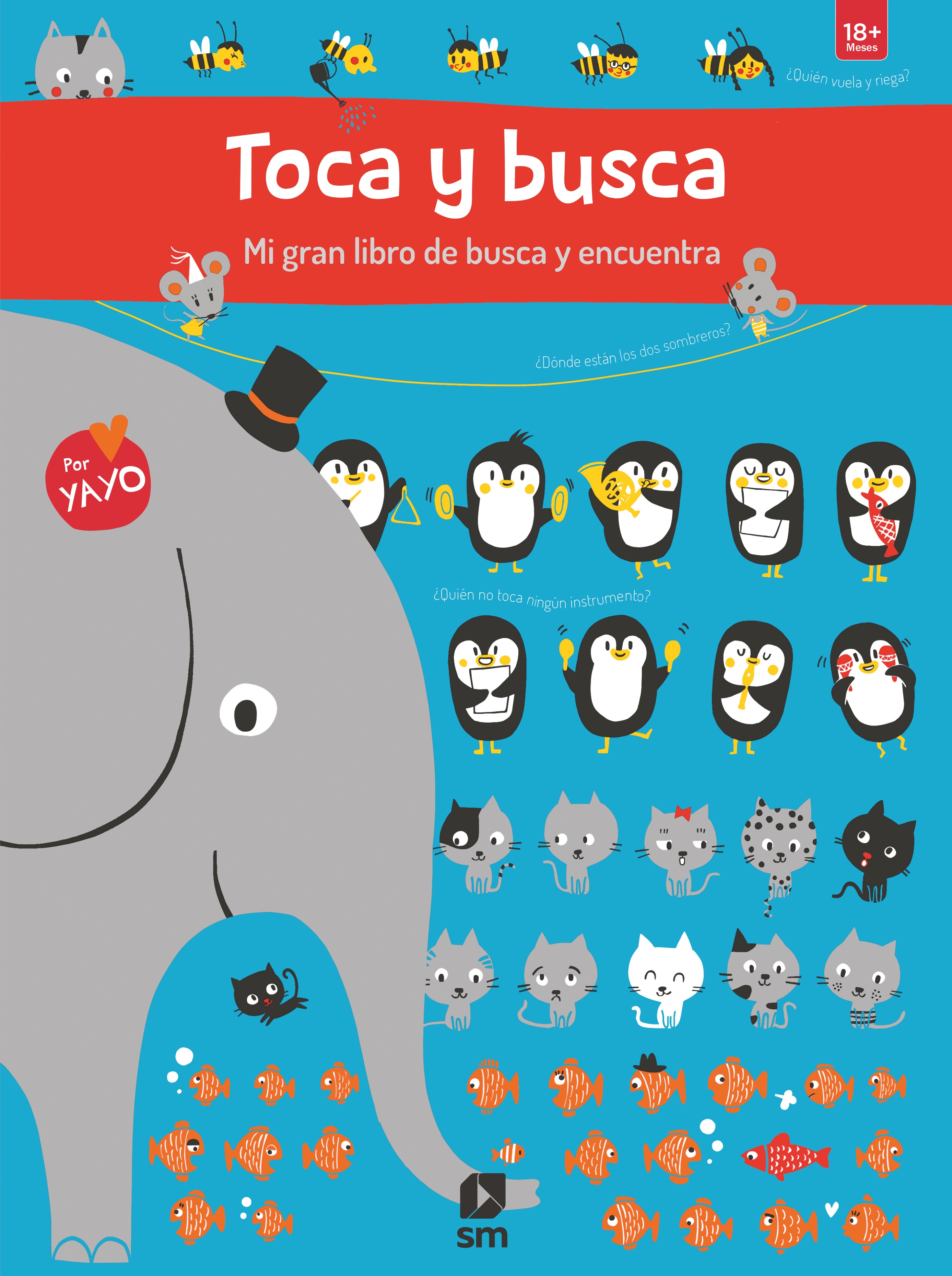 Toca y busca Mi gran libro de busca y encuentra