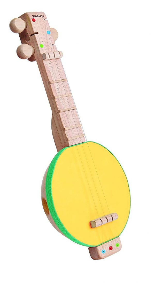 Banjolele de madera