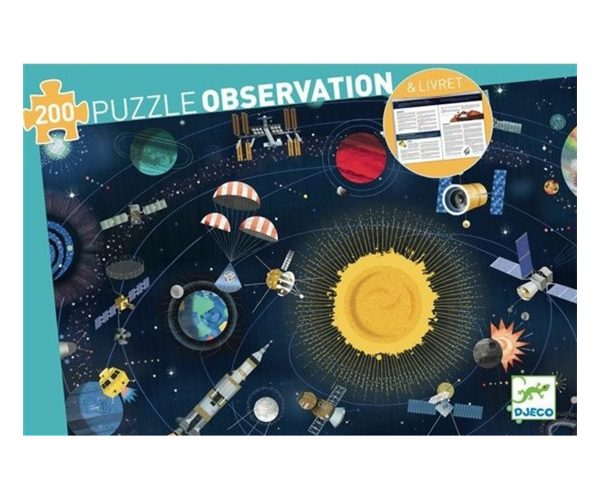 Puzle de observación 200 piezas El Espacio