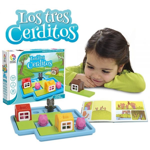 Juego de lógica Los Tres Cerditos - Imagen 2