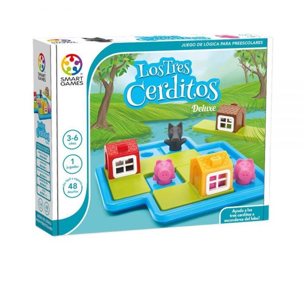 Juego de lógica Los Tres Cerditos