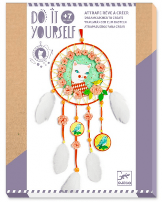 Atrapasueños para crear Gatito de Djeco