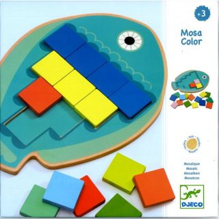 Juego de mosaicos Mosa Color Djeco