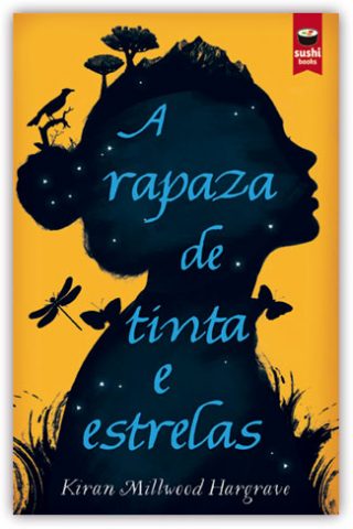 A rapaza de tinta e estrelas