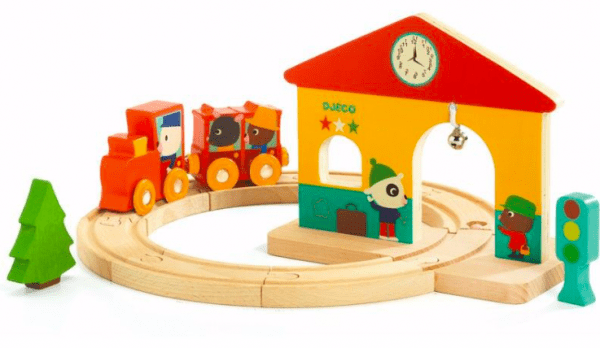 Mini tren de madera de Djeco - Imagen 3
