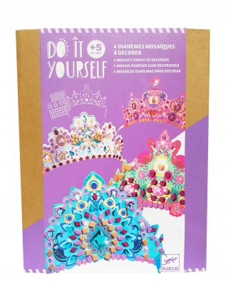 Set de coronas para decorar con mosaicos