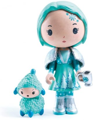 Muñeca Cristale y Frizz Colección Tinyly de Djeco