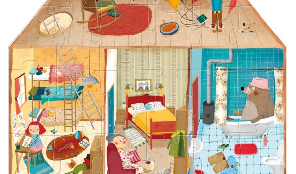 Puzle 36 piezas reversible "Welcome to my home" de Londji - Imagen 2