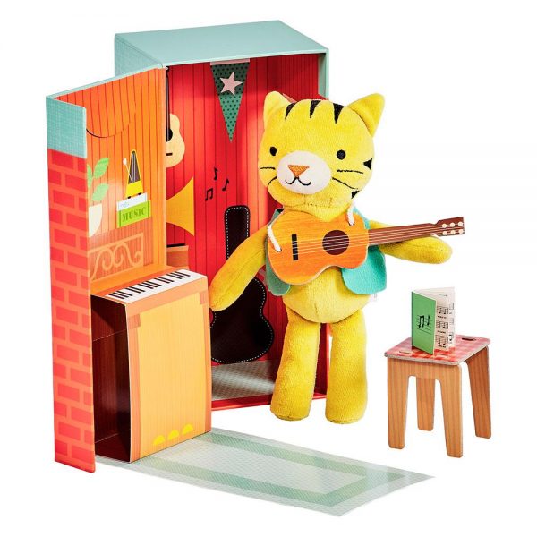 Set de juego Theodore el tigre de Petit Collage