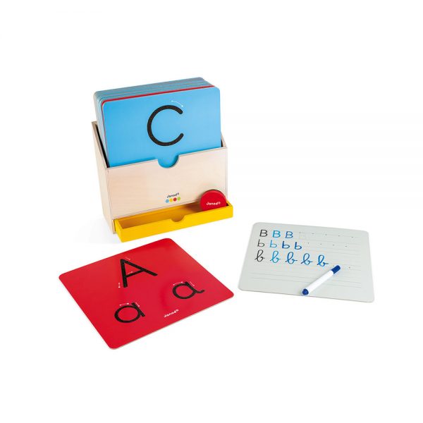 Set para aprender a escribir letras de Janod