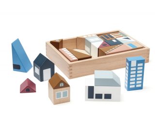 Bloques de construcción Ciudad Aiden de Kids Concept