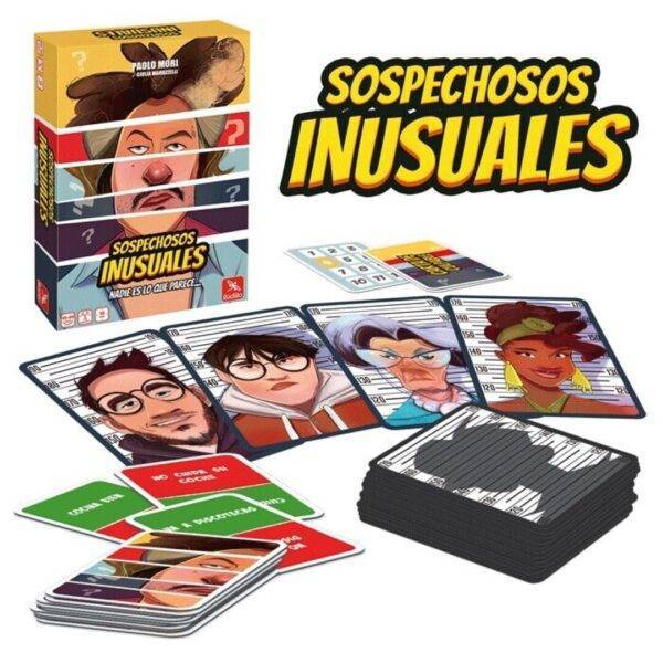 Juego de detectives Sospechosos inusuales