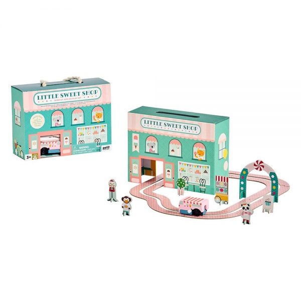 Set de juego en maleta Tienda de dulces de Petit Collage - Imagen 2