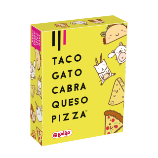 Taco, gato, cabra, queso, pizza