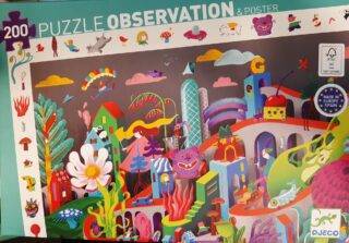 Puzle de observación 200 piezas Crazy town