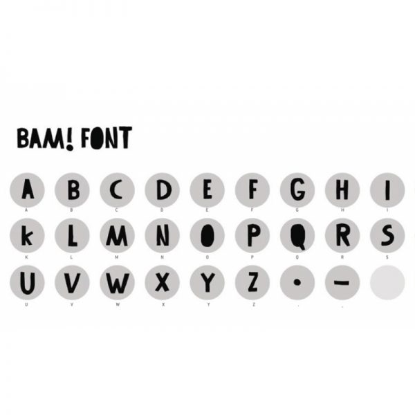 Set de sellitos con letras para hacer palabras de Londji - Imagen 2
