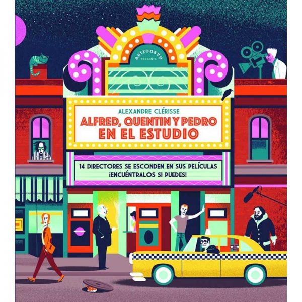 Alfred, Quentin y Pedro en el estudio