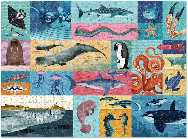 Puzle 500 piezas animales marinos - Imagen 2