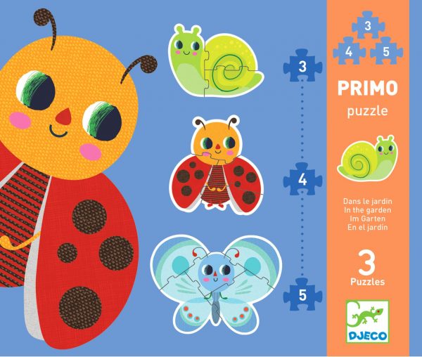 Puzles progresivos En el jardín