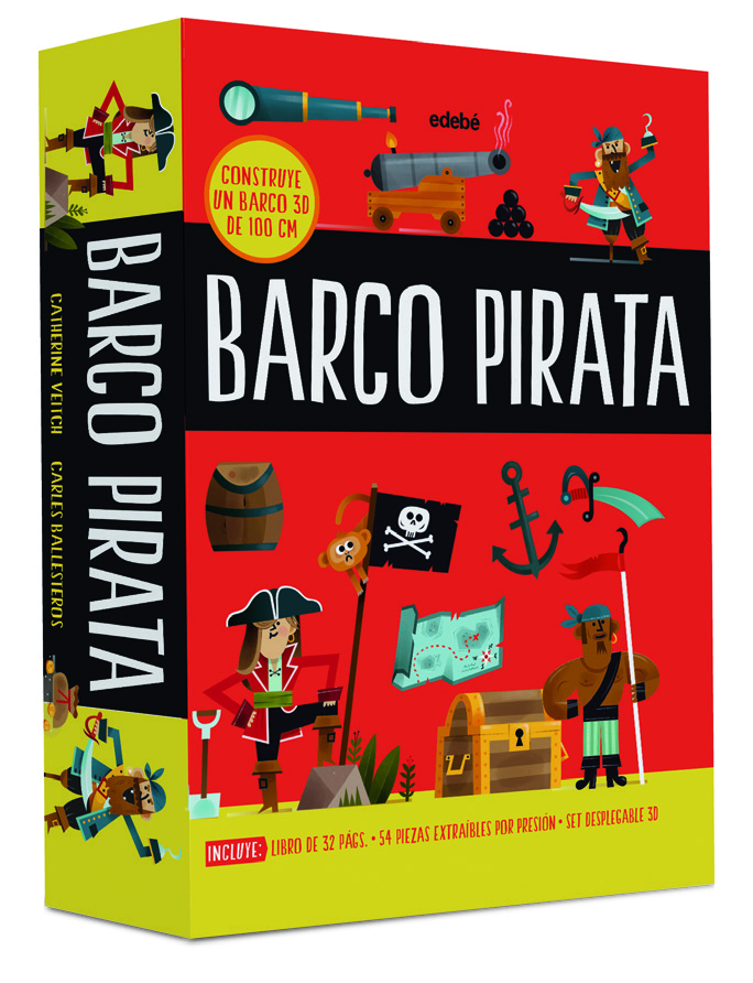 Caja del barco pirata