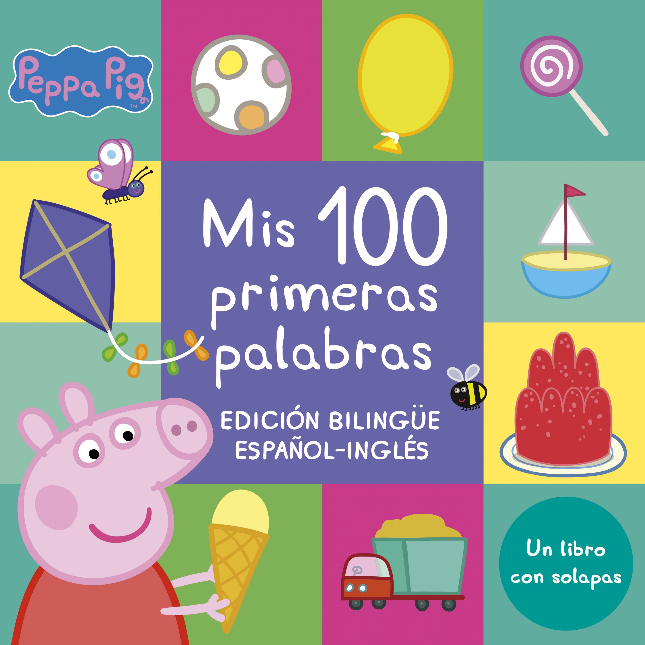 Mis 100 primeras palabras (Edición bilingüe) (Peppa Pig. Pequeñas manitas)