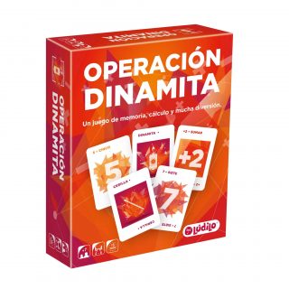 Operación dinamita. Juego de memoria, cálculo y diversión.