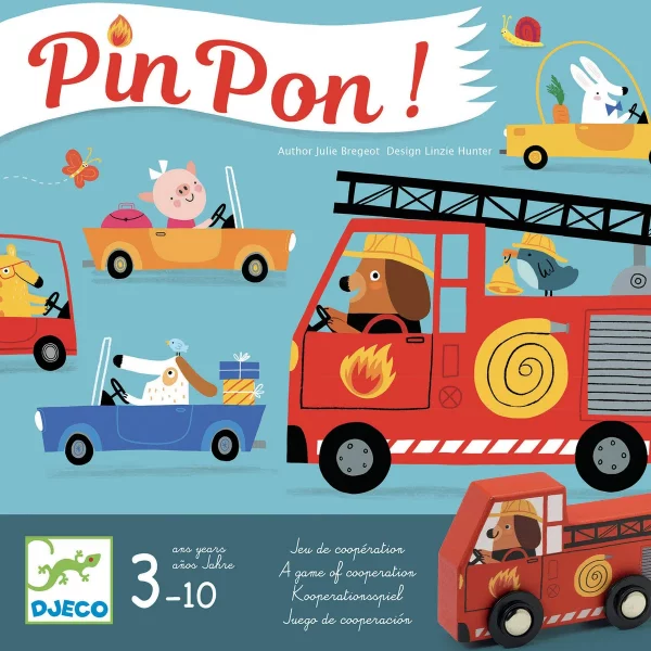 Juego de mesa Pin Pon! de Djeco
