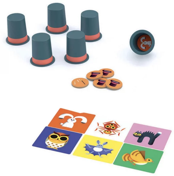 Juego de memoria Magic Hat de Djeco - Imagen 2