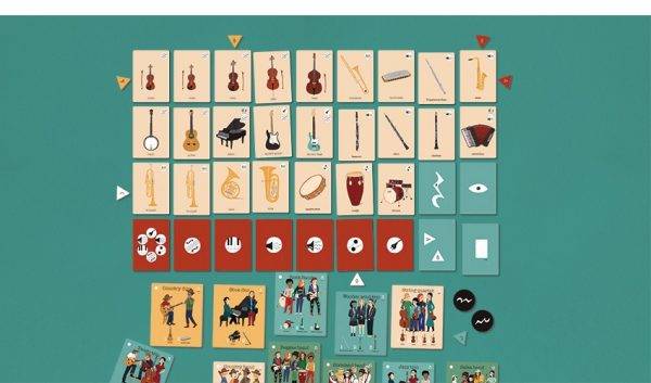 Juego de concentración y memoria Il Concerto de Londji - Imagen 2