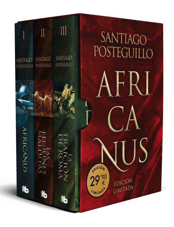 Trilogía Africanus (edición pack con: El hijo del consul | Las legiones malditas | La traición de Roma)