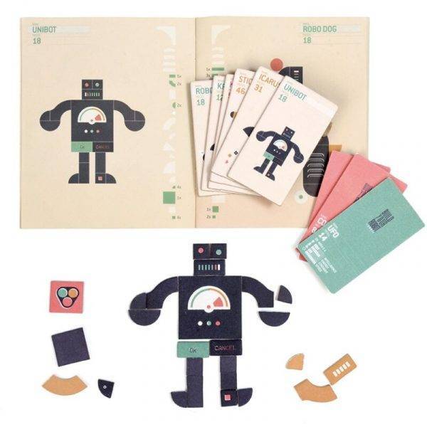 Juego de robots tipo tangram Apollo de Londji - Imagen 2