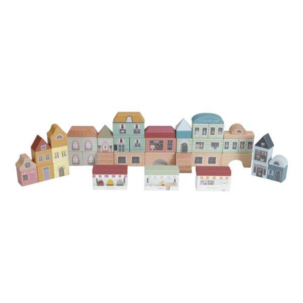 Bloques de construcción de madera Ciudad de Little Dutch - Imagen 2