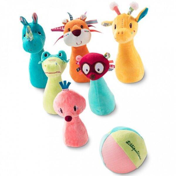 Juego de bolos jungla de Lilliputiens