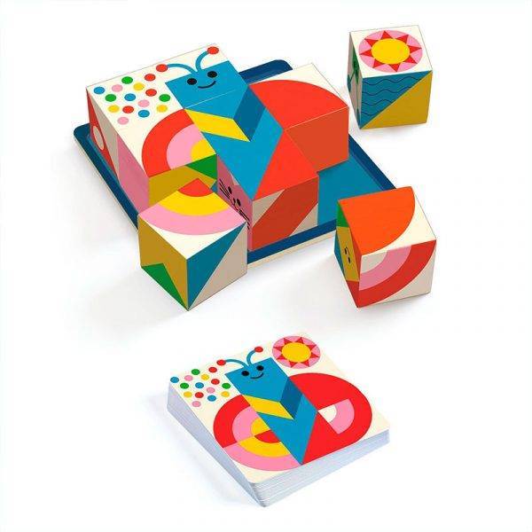 Juego de lógica Cubologic 9 de Djeco - Imagen 2