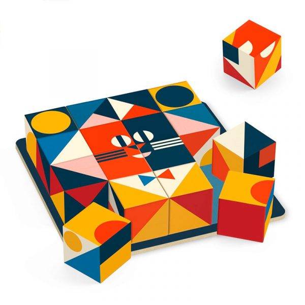 Juego de lógica Cubologic 16 de Djeco - Imagen 2