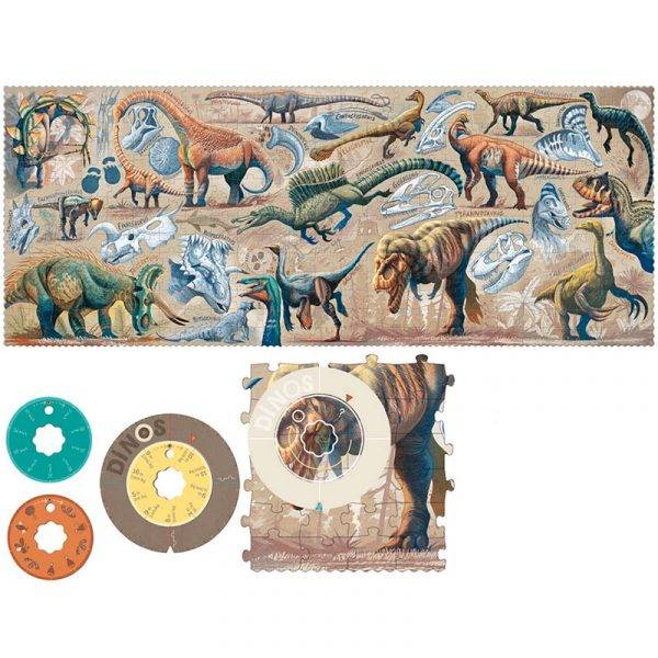 Puzle de 350 piezas Dinos Explorer de Londji - Imagen 2