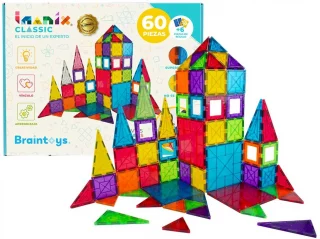 Juego de imanes Braintoys Imanix Classic 60 piezas
